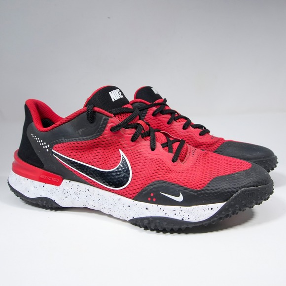 Nike Alpha Huarache Elite 3 Turf University Red Men's Shoes 12 CK0748 602